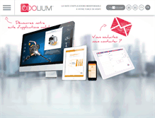 Tablet Screenshot of odolium.com